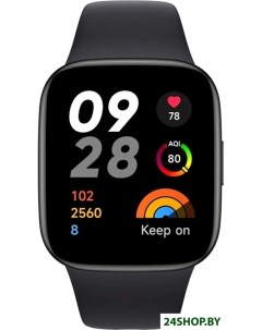 Умные часы Redmi Watch 3 Active черный международная версия Xiaomi