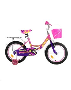 Детский велосипед Molly 2022 16 розовый Krakken