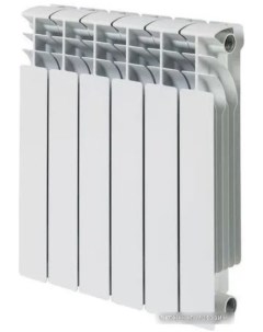 Биметаллический радиатор BM 500 100 6 секций Корвет