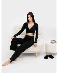Комплект женский джемпер брюки в черном цвете Mark formelle
