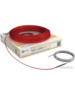 Нагревательный кабель Twin Cable ETC 2 17 1000 Electrolux