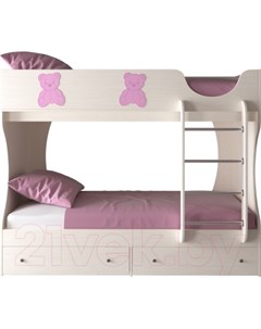 Двухъярусная кровать детская Артём-мебель