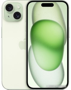 Смартфон iPhone 15 Dual SIM 256GB зеленый Apple