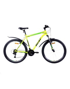 Велосипед Quest 26 2022 18 желтый зеленый Aist