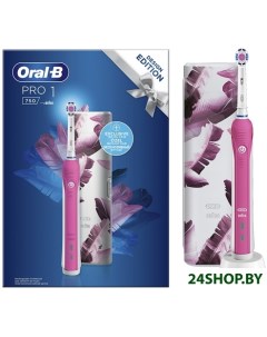 Электрическая зубная щетка Pro 1 750 Design Edition D16 513 1UX розовый Oral-b