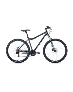 Велосипед Sporting 29 2 0 disc р 17 2021 черный синий Forward
