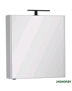 Шкаф с зеркалом для ванной Латина 70 00179997 белый Aquanet