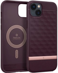 Чехол для телефона Parallax Mag iPhone 14 Plus ACS04929 burgundy Caseology