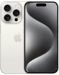 Смартфон iPhone 15 Pro 256GB белый титан Apple
