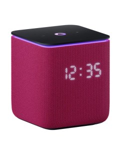 Умная колонка Станция Миди с Zigbee (малиновая) Яндекс