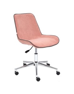 Кресло Style флок розовый Tetchair
