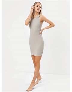 Мини-платье женское в песочно-сером оттенке Mark formelle