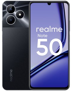 Смартфон Note 50 4GB 128GB полуночный черный Realme