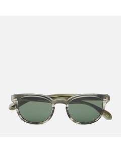 Солнцезащитные очки Sheldrake Sun цвет зелёный размер 49mm Oliver peoples
