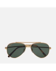 Солнцезащитные очки New Aviator цвет золотой размер 55mm Ray-ban