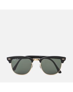 Солнцезащитные очки Clubmaster Classic G 15 Polarized цвет зелёный размер 51mm Ray-ban