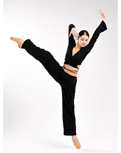 Брюки женские карго в черном цвете Mark formelle