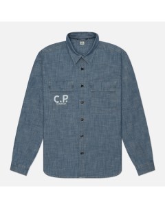 Мужская рубашка Chambray Logo C.p. company