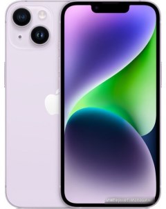 Смартфон iPhone 14 Dual SIM 128GB фиолетовый Apple