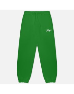 Женские брюки Small Print цвет зелёный размер XS Msgm