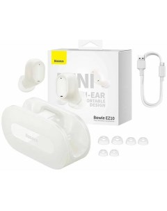Наушники Baseus A00054300226-Z1 Bowie EZ10 True Wireless Earphones White