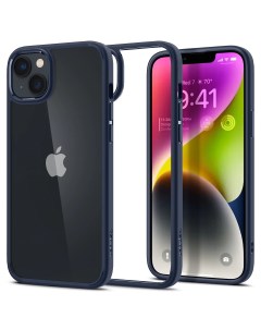 Чехол для телефона Spigen Ultra Hybrid iPhone 14 Navy Blue (ACS05045)
