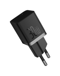 Зарядное устройство сетевое Baseus CCGN070401 GaN5 1C 30W Black CCGAN30E5-M