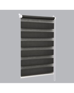 Штора рулонная СРШ-01МК-45818 77(73)/160 Стандарт плюс антрацит Delfa