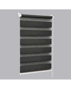 Штора рулонная СРШ-01МК-45818 66(62)/160 Стандарт плюс антрацит Delfa