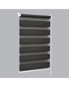 Штора рулонная СРШ-01МК-45818 61(57)/160 Стандарт плюс антрацит Delfa