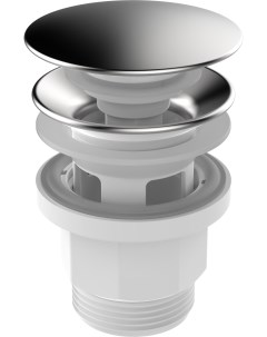 Выпуск 1 1 4 клик клак донный клапан с отверст перелива грибок и реш ка вальц металл Aquant