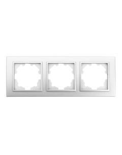 Zena серебро Рамка 3-местн. 500-011000-227 El-bi