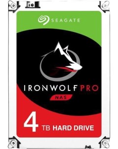 Жесткий диск IronWolf Pro 4TB ST4000NE001 Seagate