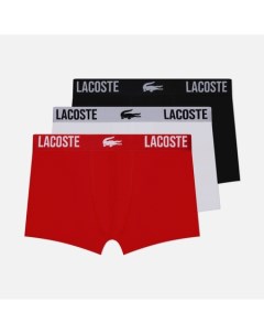 Комплект мужских трусов 3 Pack Trunk Jacquard Waistband Lacoste underwear