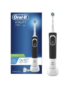 Электрическая зубная щетка Vitality 100 Hangable Box Черный Oral-b