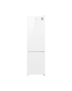 Холодильник WRK 2000 D Full NoFrost Inverter White Glass Weissgauff
