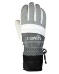 Перчатки Classic Leather Glove Grey DK Grey Snowlife