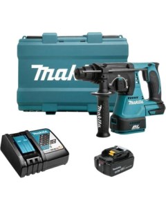 Перфоратор DHR242RT (с 1-им АКБ, кейс) Makita
