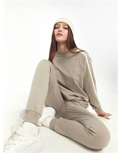 Комплект женский (джемпер, брюки) в коричневом цвете Mark formelle