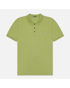 Мужское поло 70 2 Mercerized Jersey цвет зелёный размер XXL C.p. company