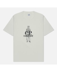 Мужская футболка 1020 Jersey British Sailor Graphic цвет белый размер XXXL C.p. company