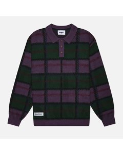 Мужской свитер Ivy Button Up Knit цвет зелёный размер L Butter goods