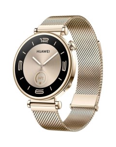 Смарт часы WATCH GT 4 model ARA B19 41 мм Light Gold Milanese Strap Huawei