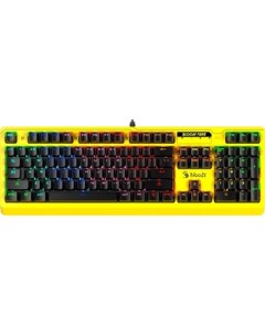 Клавиатура B810RC желтый A4tech