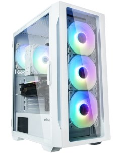 Корпус i3 Neo TG (белый) Zalman