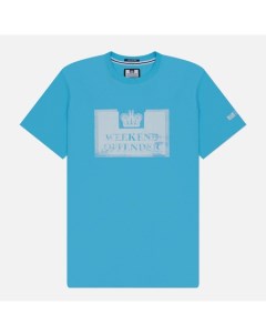 Мужская футболка Bonpensiero SS24 цвет голубой размер XXL Weekend offender