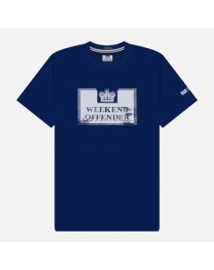 Мужская футболка Bonpensiero SS24 цвет синий размер XXL Weekend offender