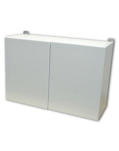 Шкаф настенный Гамма 40.06 Ф8 (фасад белый глянец) Бел-гаммари
