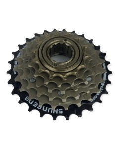 Трещотка велосипедная 6 ск 14-28 зубьев SF-FW04 Shunfeng