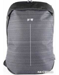 Городской рюкзак Workaday HF1112 черный Haff